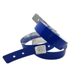 Vinyl-Wristbands-L-Shape-Blue