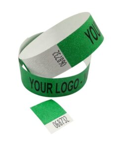 Printed-Tyvek-Wristbands-Green