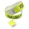 Printed-Tyvek-Wristbands-Neon-Yellow