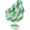 Printed-Striped Tyvek-Wristbands-Lime