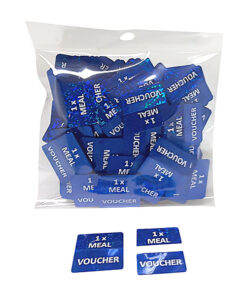 EVENT-TOKEN-PRE-PRINTED-MEAL-VOUCHER-BLUE