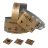 Tear-Off-Tab-Wristbands-Vinyl-Gold