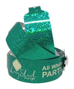 Printed-Hologram-Wristbands-Green