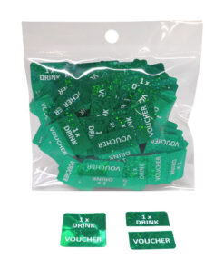 EVENT-TOKEN-PRE-PRINTED-DRINK-VOUCHER-GREEN