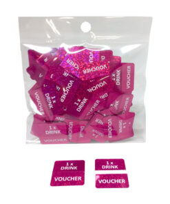 EVENT-TOKEN-PRE-PRINTED-DRINK-VOUCHER-PINK