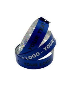 Vinyl-Wristbands-L-Shape-Blue-Printed