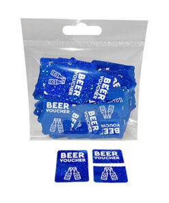 EVENT-AND-FESTIVAL-TOKEN-PRE-PRINTED-BEER-VOUCHER-ICON-BLUE