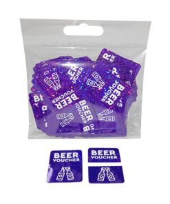 EVENT-AND-FESTIVAL-TOKEN-PRE-PRINTED-BEER-VOUCHER-ICON-PURPLE
