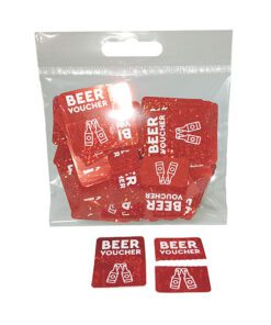 EVENT-AND-FESTIVAL-TOKEN-PRE-PRINTED-BEER-VOUCHER-ICON-RED