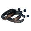 VIP-Wristbands-Fabric-Wristbands-with-Patterns-Gold