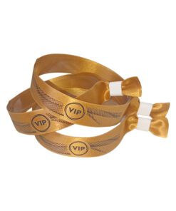 VIP-Wristbands-Fabric-Wristbands-with-Patterns-Gold-1